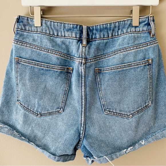 PacSun Mom Short Denim Shorts Blue Sz 29 - Picture 5 of 8